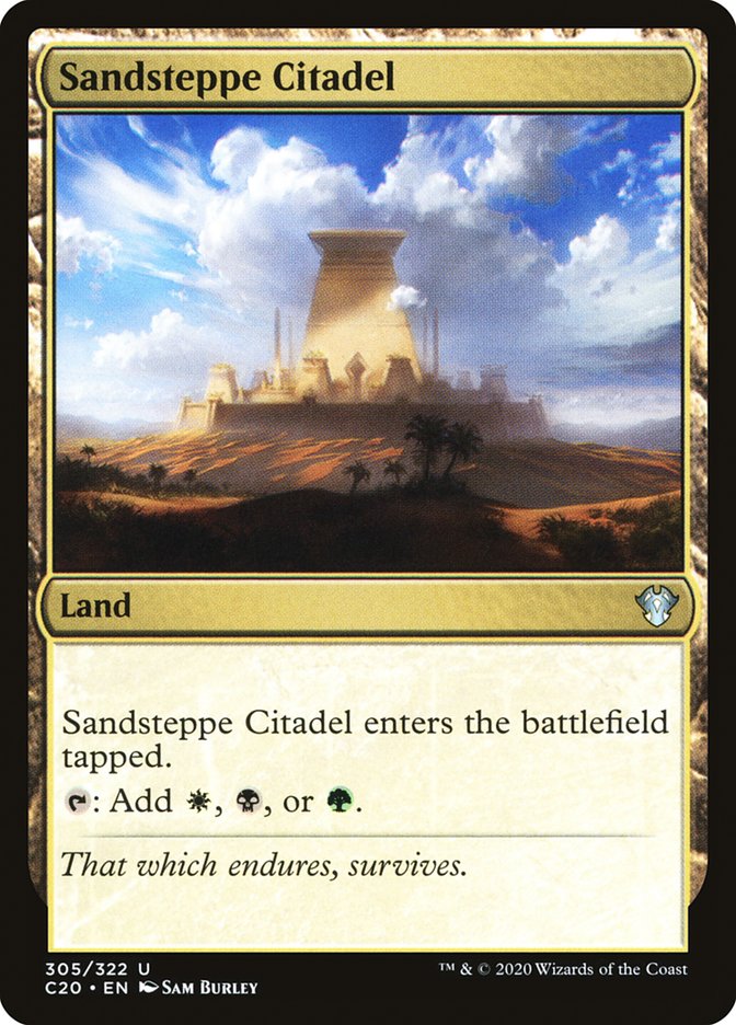 Sandsteppe Citadel [Commander 2020] | Chromatic Games