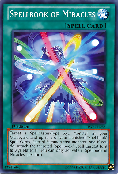 Spellbook of Miracles [LTGY-EN088] Common | Chromatic Games