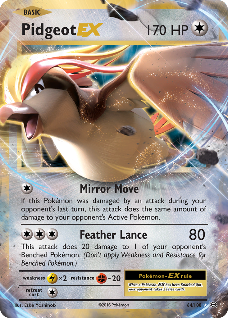 Pidgeot EX [Evolutions] | Chromatic Games