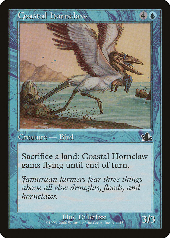 Coastal Hornclaw [Prophecy] | Chromatic Games