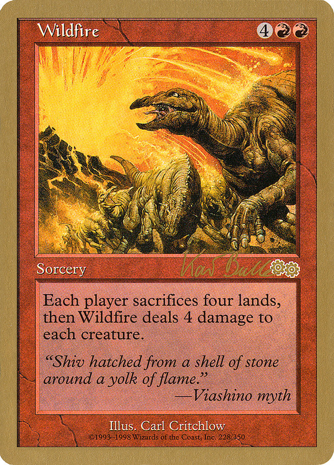 Wildfire (Kai Budde) [World Championship Decks 1999] | Chromatic Games