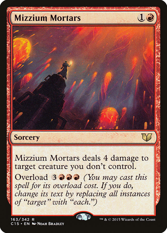 Mizzium Mortars [Commander 2015] | Chromatic Games