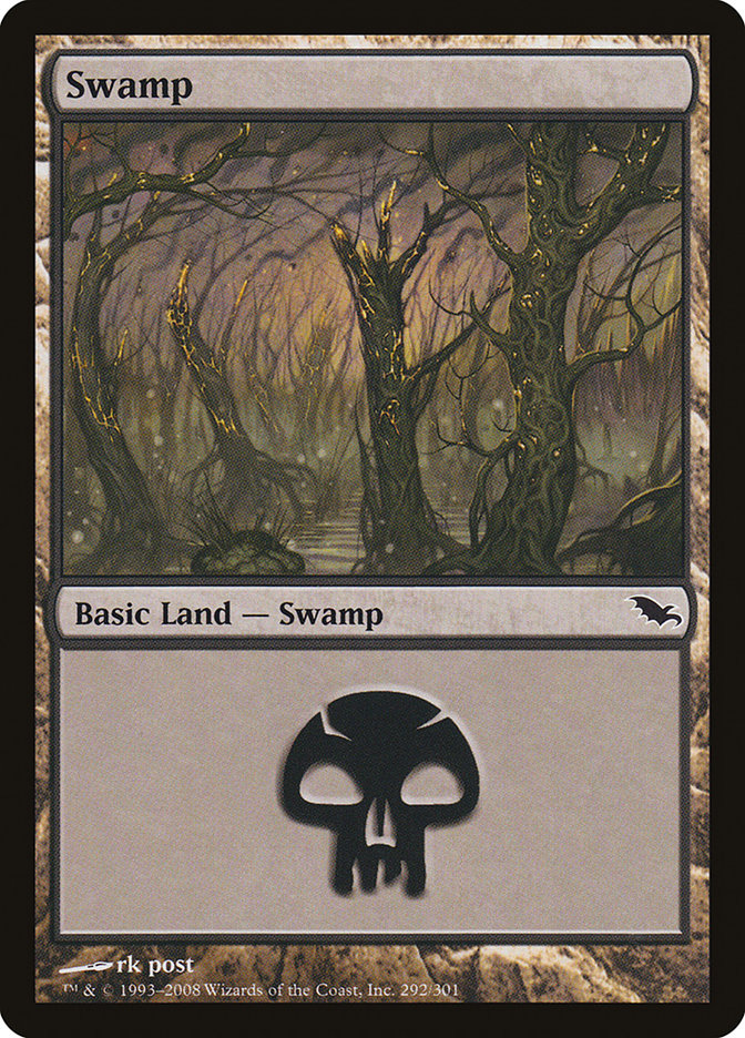 Swamp (292) [Shadowmoor] | Chromatic Games