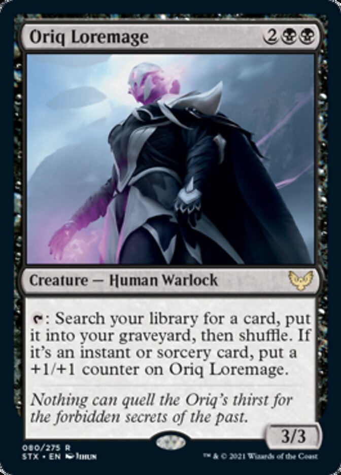 Oriq Loremage [Strixhaven: School of Mages] | Chromatic Games