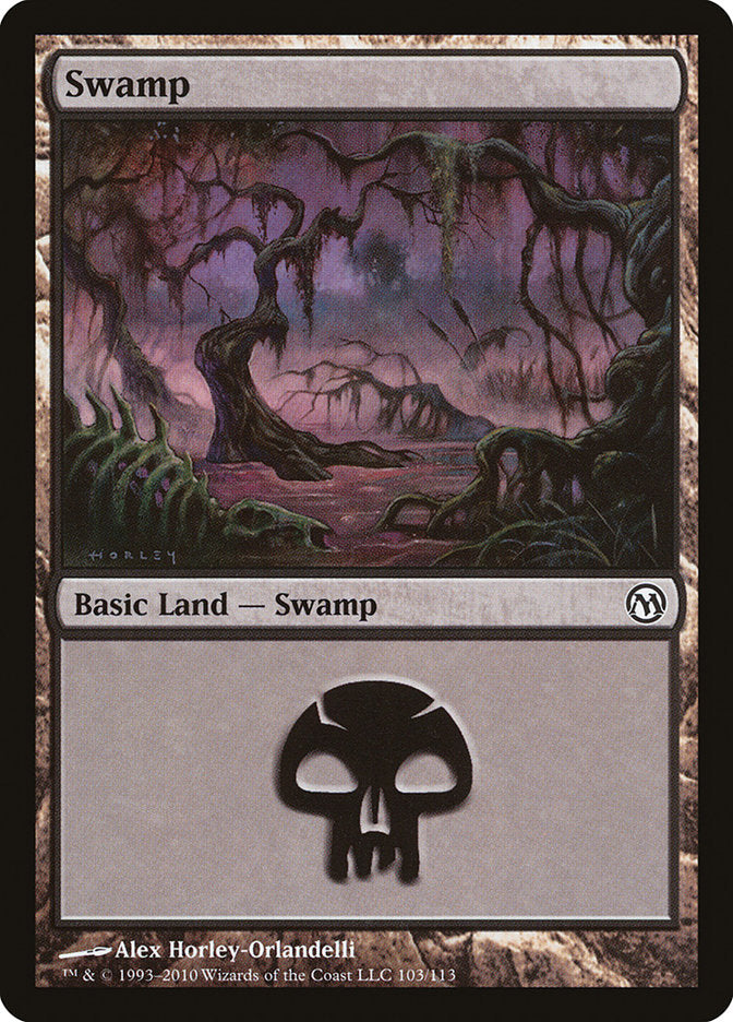 Swamp (103) [Duels of the Planeswalkers] | Chromatic Games