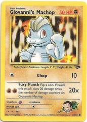 Giovanni's Machop (72/132) [Gym Challenge Unlimited] | Chromatic Games