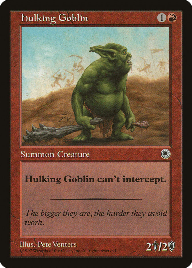 Hulking Goblin [Portal] | Chromatic Games