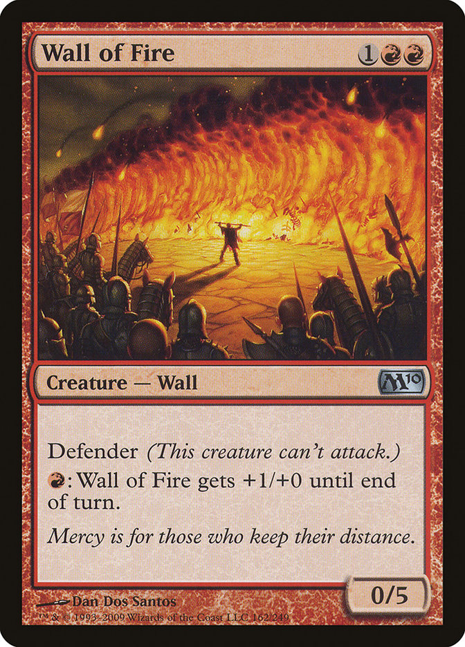 Wall of Fire [Magic 2010] | Chromatic Games