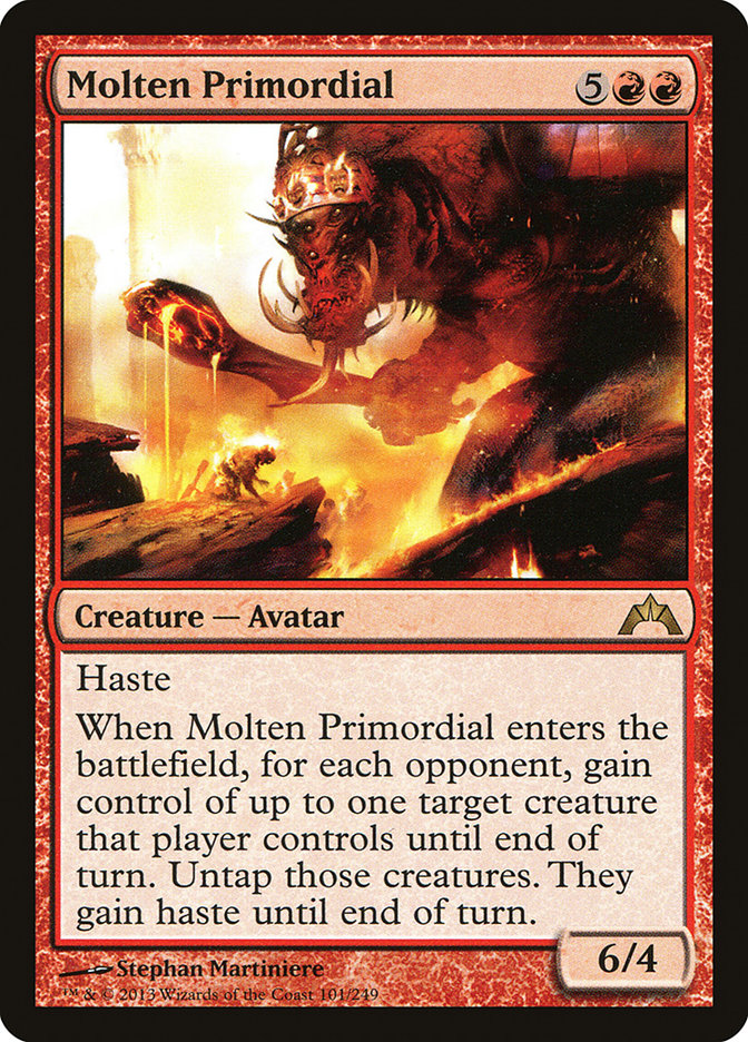 Molten Primordial [Gatecrash] | Chromatic Games