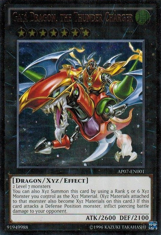 Gaia Dragon, the Thunder Charger [AP07-EN001] Ultimate Rare | Chromatic Games