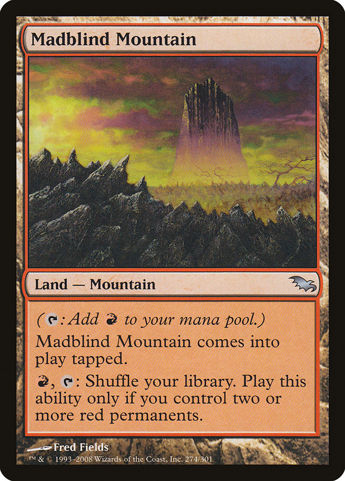 Madblind Mountain [Shadowmoor] | Chromatic Games