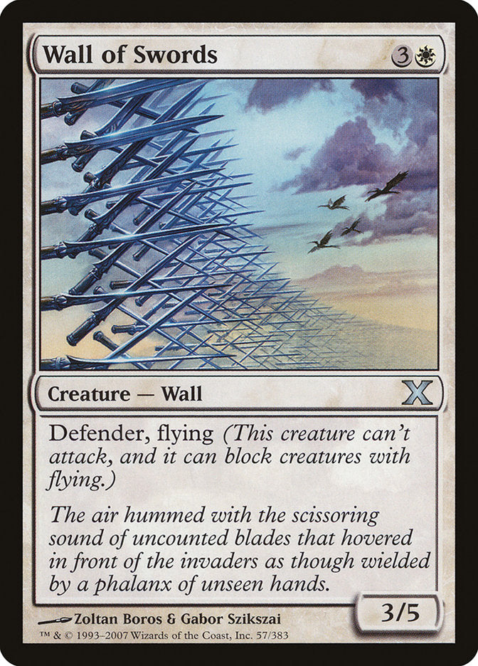 Wall of Swords [Tenth Edition] | Chromatic Games