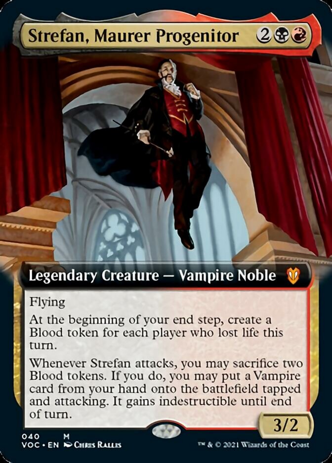 Strefan, Maurer Progenitor (Extended Art) [Innistrad: Crimson Vow Commander] | Chromatic Games