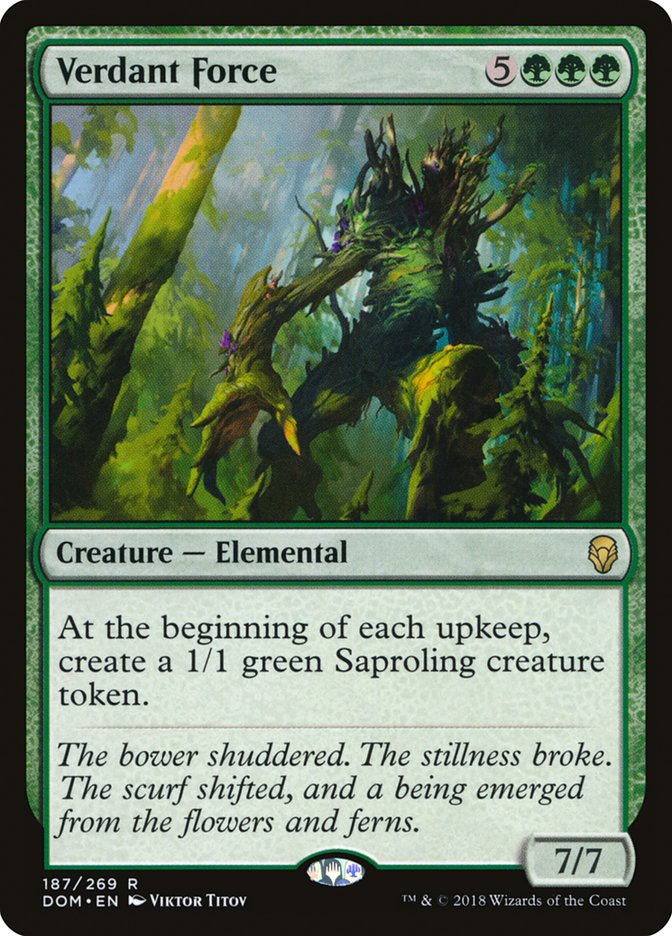 Verdant Force [Dominaria] | Chromatic Games