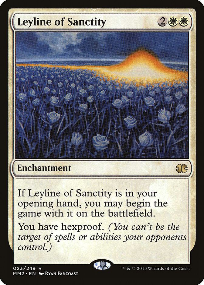 Leyline of Sanctity [Modern Masters 2015] | Chromatic Games