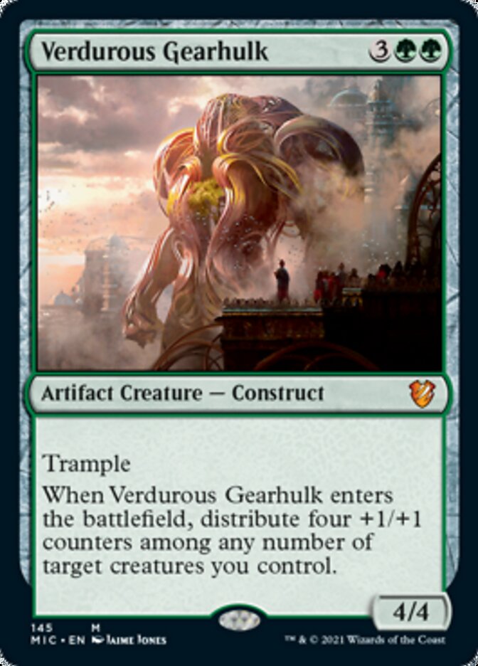 Verdurous Gearhulk [Innistrad: Midnight Hunt Commander] | Chromatic Games