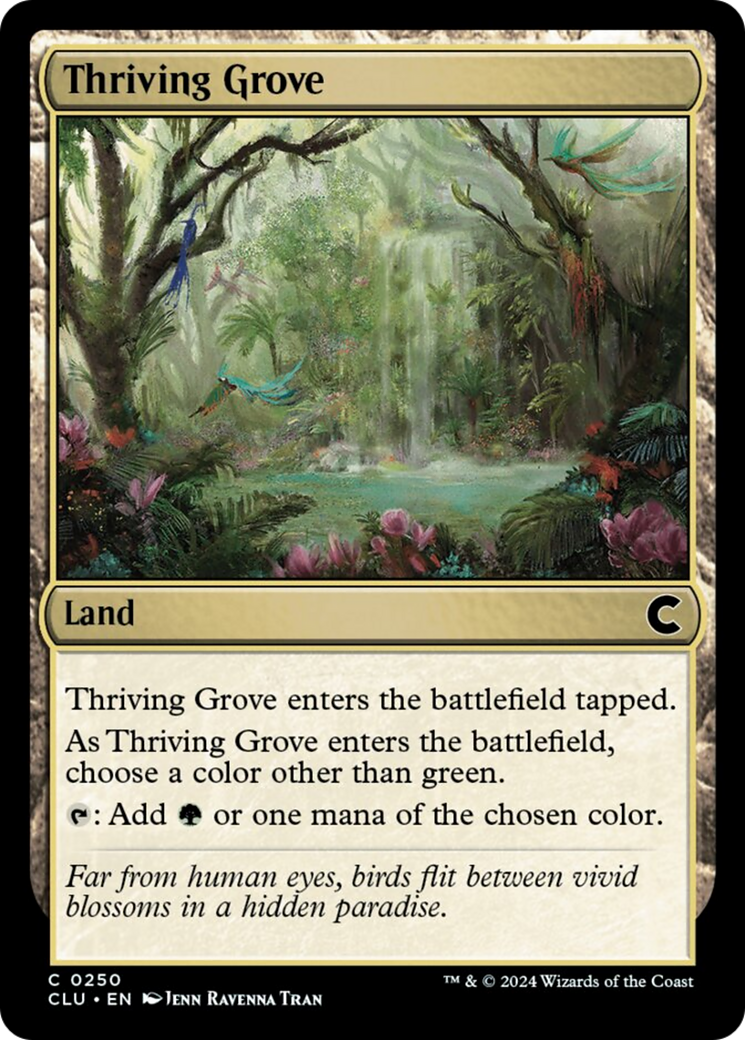 Thriving Grove [Ravnica: Clue Edition] | Chromatic Games