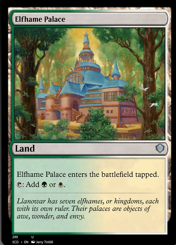 Elfhame Palace [Starter Commander Decks] | Chromatic Games