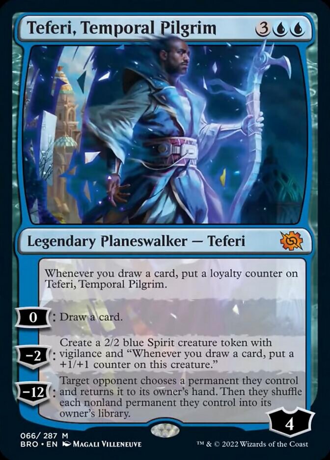 Teferi, Temporal Pilgrim [The Brothers' War] | Chromatic Games