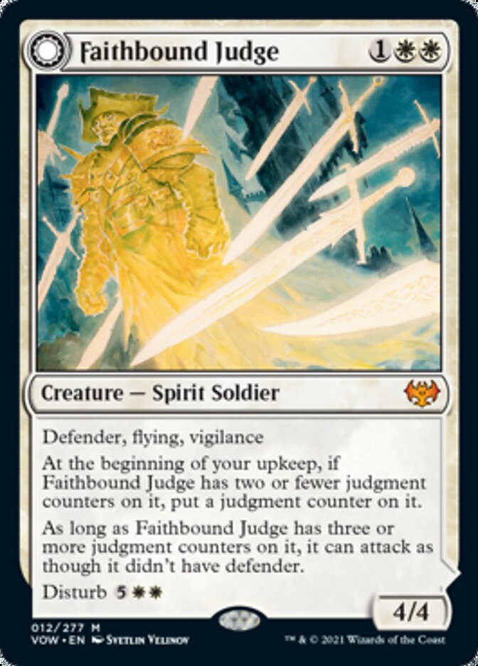 Faithbound Judge // Sinner's Judgment [Innistrad: Crimson Vow] | Chromatic Games