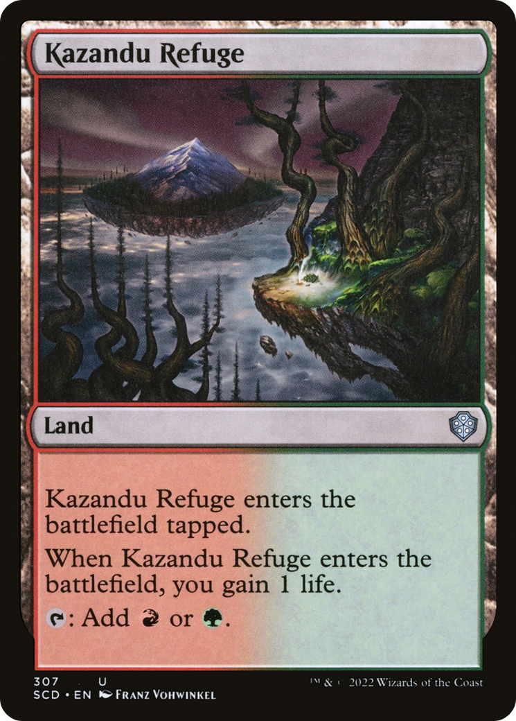 Kazandu Refuge [Starter Commander Decks] | Chromatic Games