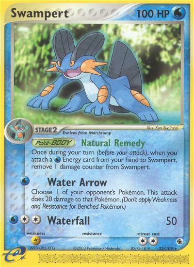 Swampert (23/109) [EX: Ruby & Sapphire] | Chromatic Games