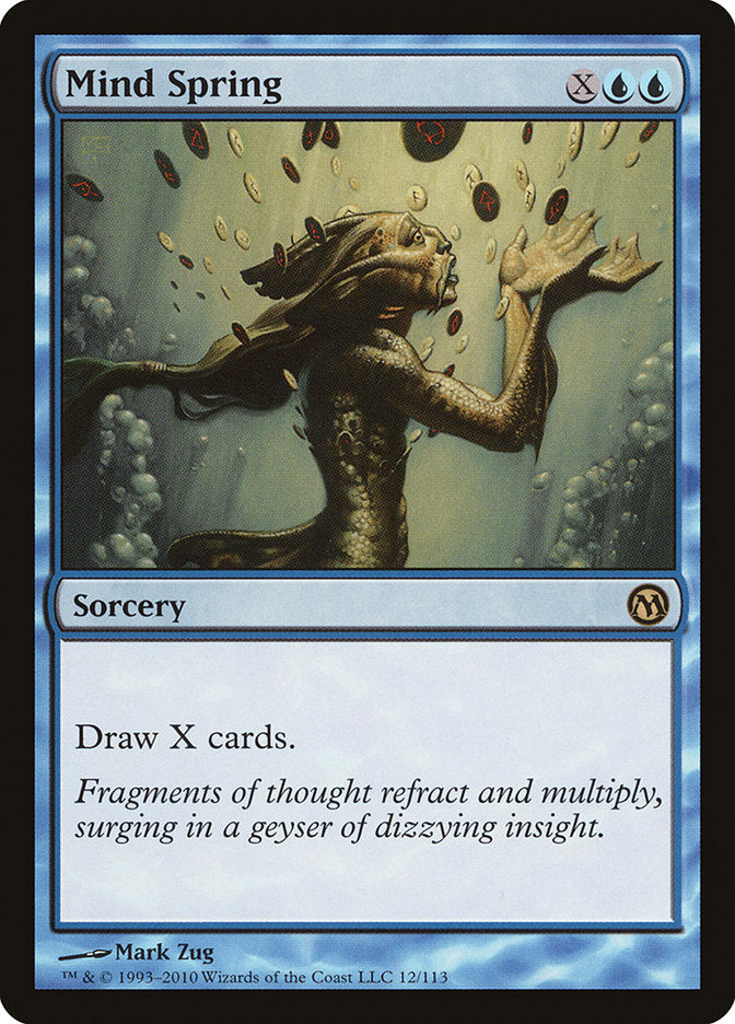 Mind Spring [Duels of the Planeswalkers] | Chromatic Games
