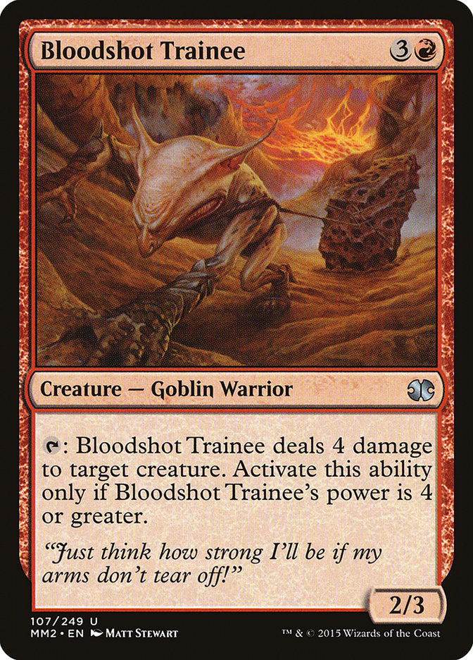 Bloodshot Trainee [Modern Masters 2015] | Chromatic Games