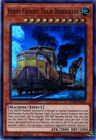 Heavy Freight Train Derricrane [INCH-EN046] Super Rare | Chromatic Games