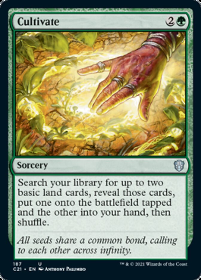 Cultivate [Commander 2021] | Chromatic Games