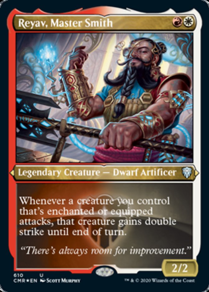 Reyav, Master Smith (Etched) [Commander Legends] | Chromatic Games