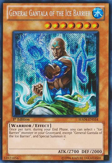 General Gantala of the Ice Barrier [HA04-EN054] Secret Rare | Chromatic Games