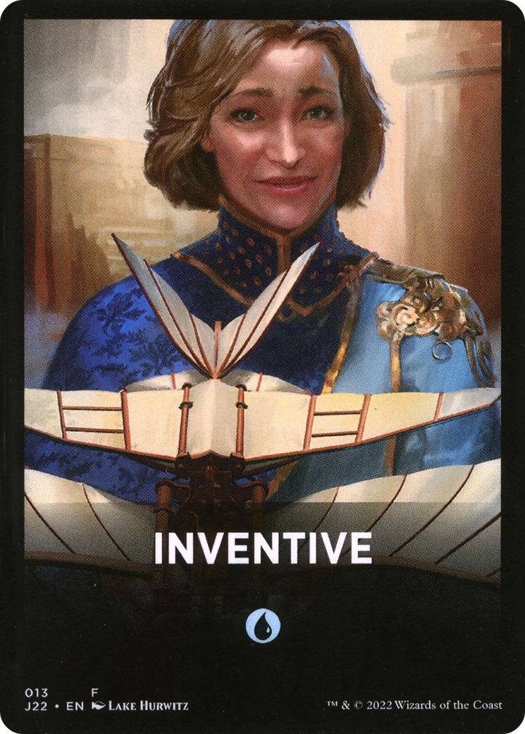 Inventive Theme Card [Jumpstart 2022 Front Cards] | Chromatic Games