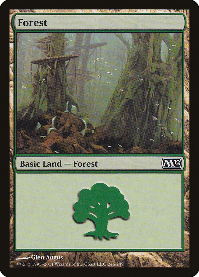 Forest (246) [Magic 2012] | Chromatic Games