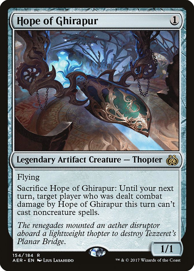 Hope of Ghirapur [Aether Revolt] | Chromatic Games