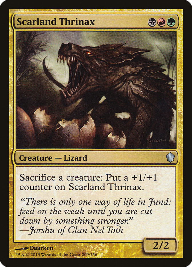 Scarland Thrinax [Commander 2013] | Chromatic Games