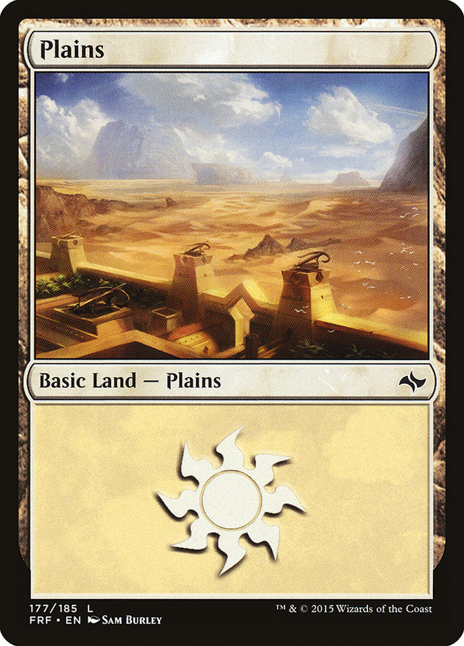 Plains (177) [Fate Reforged] | Chromatic Games