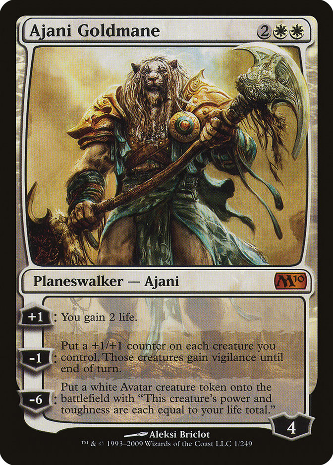 Ajani Goldmane [Magic 2010] | Chromatic Games