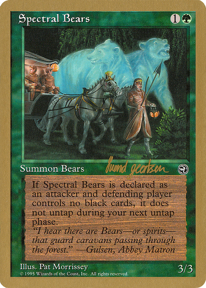 Spectral Bears (Svend Geertsen) [World Championship Decks 1997] | Chromatic Games