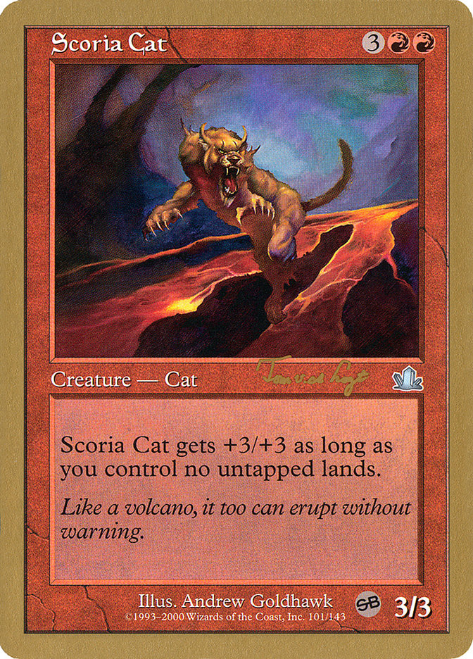 Scoria Cat (Tom van de Logt) (SB) [World Championship Decks 2001] | Chromatic Games