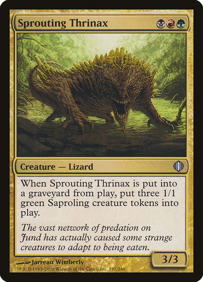 Sprouting Thrinax [Shards of Alara] | Chromatic Games