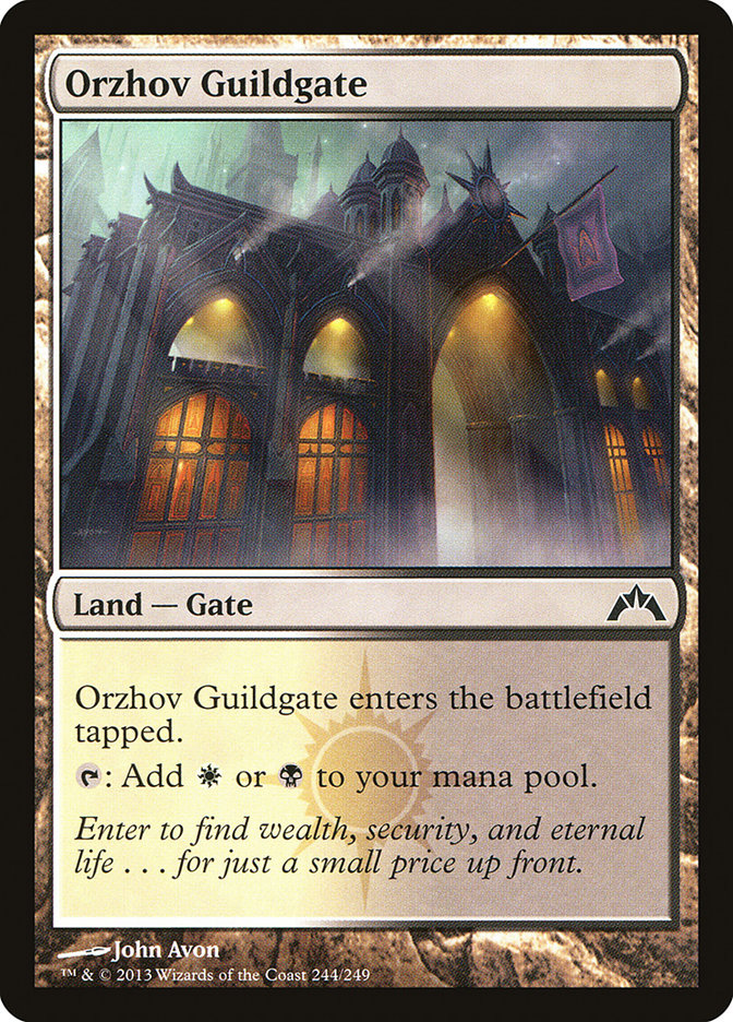 Orzhov Guildgate [Gatecrash] | Chromatic Games