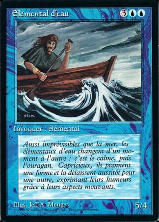 Water Elemental [Foreign Black Border] | Chromatic Games