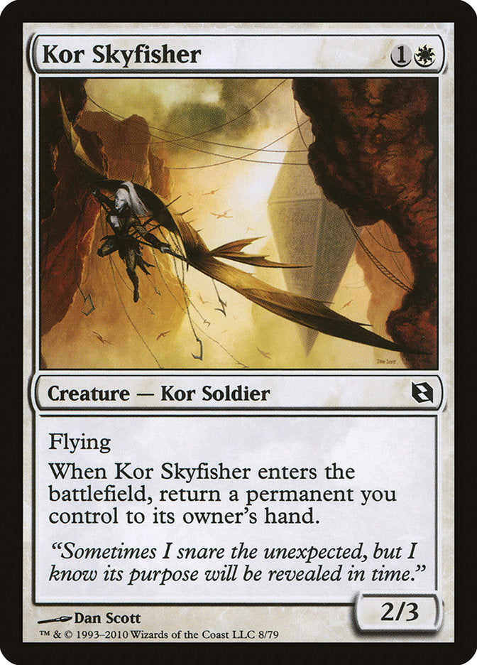 Kor Skyfisher [Duel Decks: Elspeth vs. Tezzeret] | Chromatic Games