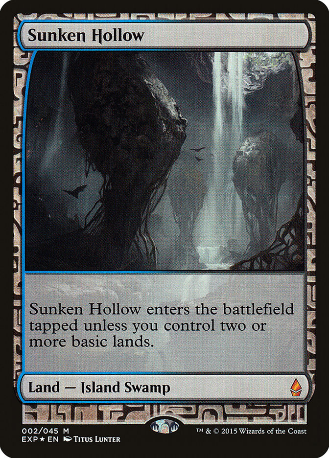 Sunken Hollow [Zendikar Expeditions] | Chromatic Games