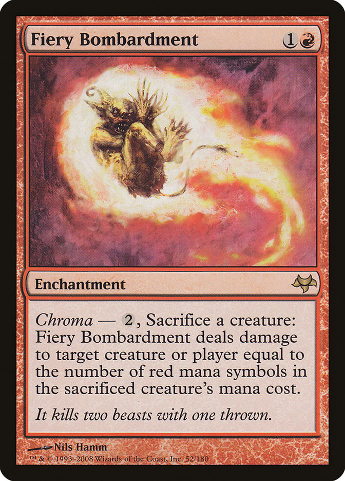 Fiery Bombardment [Eventide] | Chromatic Games