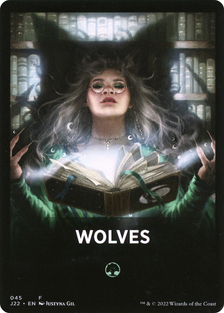 Wolves Theme Card [Jumpstart 2022 Front Cards] | Chromatic Games