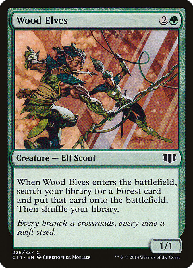 Wood Elves [Commander 2014] | Chromatic Games