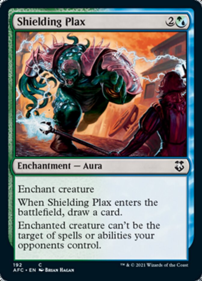 Shielding Plax [Dungeons & Dragons: Adventures in the Forgotten Realms Commander] | Chromatic Games