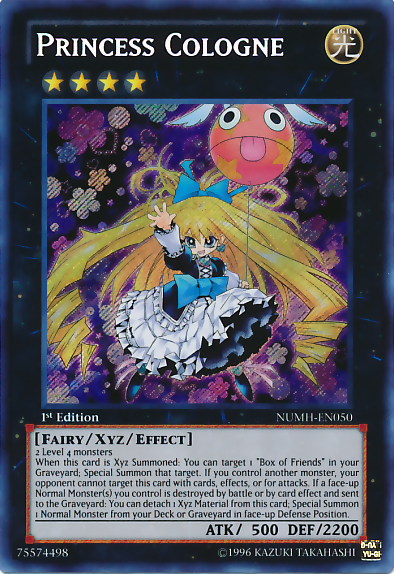 Princess Cologne [NUMH-EN050] Secret Rare | Chromatic Games